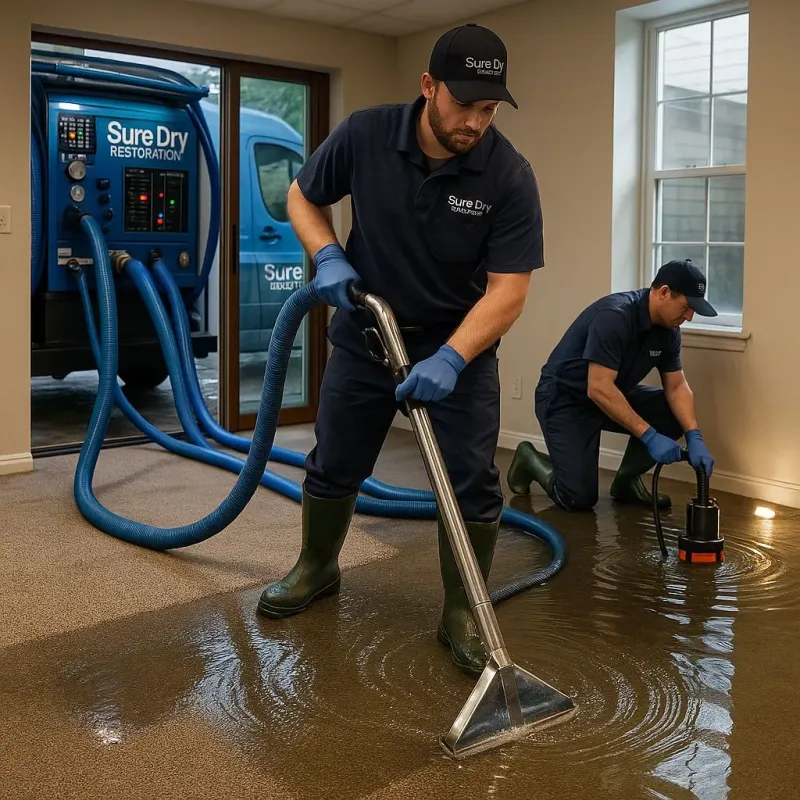 Water Extraction and Removal process in Rainsville, AL